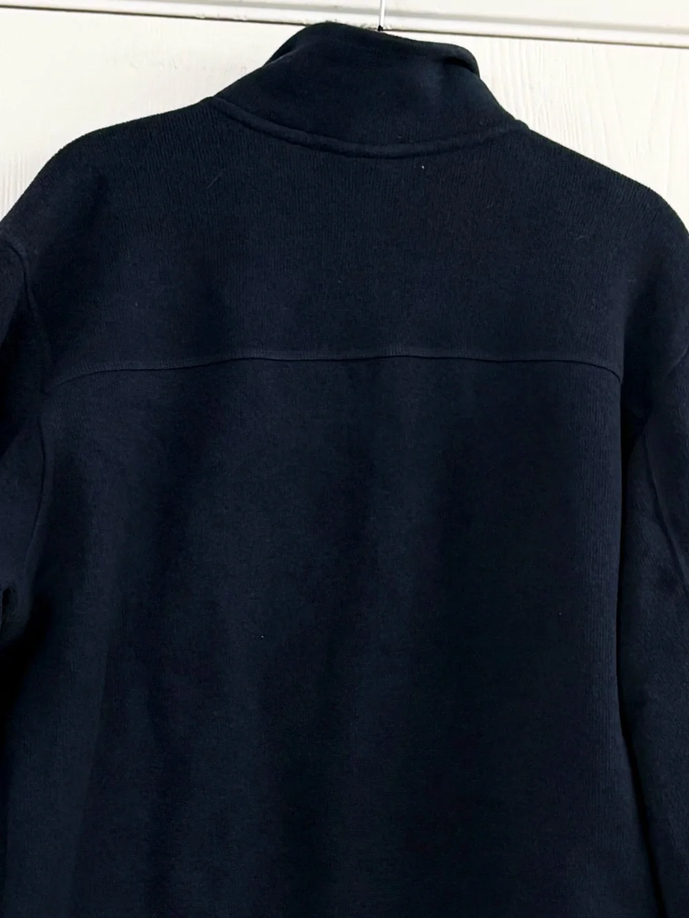 The North Face Men's Navy Full Zip Fleece Jacket Lightweight Size XL